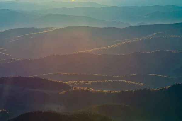 Vacker Bild Ciucas Montains — Stockfoto