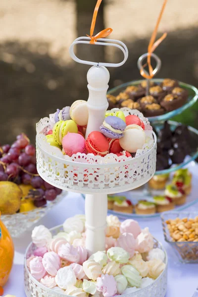 Candy bar para fiesta de cumpleaños — Foto de Stock