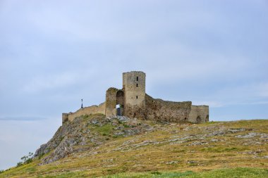 Enisala - Dobrogea, Romanya'da ortaçağ kalesi kalıntıları
