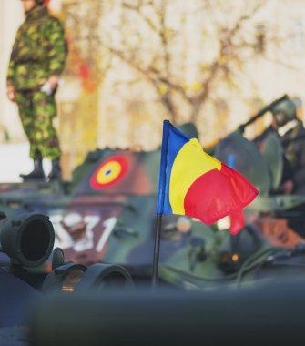 Romanya Milli Günü askeri geçit töreni. 1 Aralık 2015