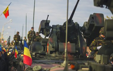 Romanya Milli Günü askeri geçit töreni. 1 Aralık 2015