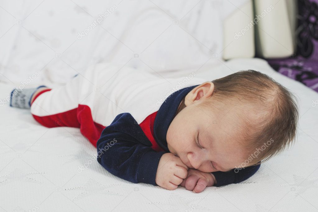 Nouveau Ne Bebe Garcon Deux Mois Dormir Photographie Tutye C