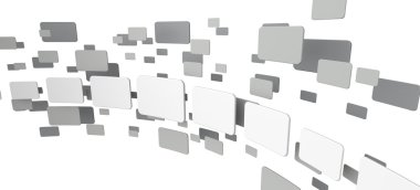 Beyaz arkaplandaki soyut desen