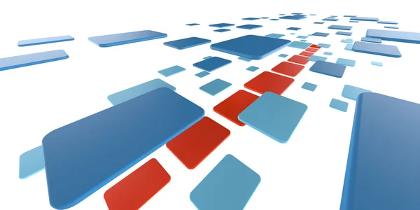 Beyaz arkaplandaki soyut desen