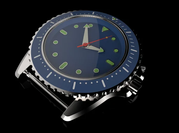 Watch 3d model — Stock Photo, Image