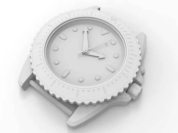 Modelo 3d reloj —  Fotos de Stock