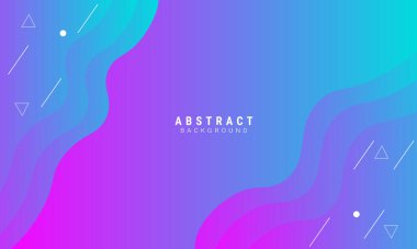 Vektör Mor Soyut Geometrik Şekiller Gradyan Arkaplan