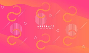 Vektör Akıcı Eğim Kırmızı Dinamik Dalga Arkaplanı Soyut Şekil