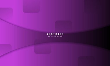 Dinamik Mor desenli tasarım 3B biçim Vektör Arkaplanı