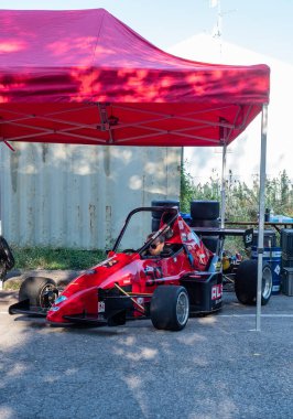Galeata İtalya 12 Eylül 2021 Slalom Galeata-Monte delle Forche. Otomotiv slalom Romagna Slalom Kupası 'nın dördüncü turu, OPEN serisi !!