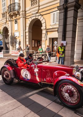 İtalya, Meldola - 19 Eylül 2021: Gran Premio Nuvolari 2021.