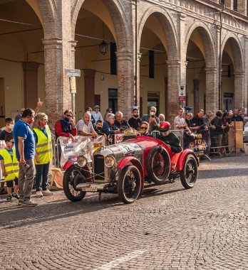 İtalya, Meldola - 19 Eylül 2021: Gran Premio Nuvolari 2021.