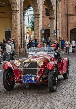 İtalya, Meldola - 19 Eylül 2021: Gran Premio Nuvolari 2021.