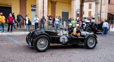 İtalya, Meldola - 19 Eylül 2021: Gran Premio Nuvolari 2021.