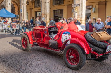 İtalya, Meldola - 19 Eylül 2021: Gran Premio Nuvolari 2021.