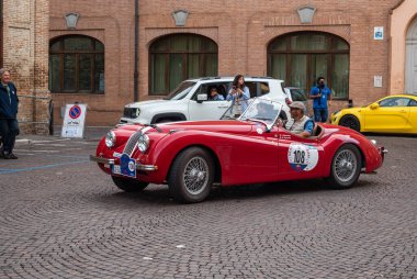 İtalya, Meldola - 19 Eylül 2021: Gran Premio Nuvolari 2021.