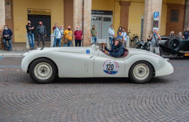 İtalya, Meldola - 19 Eylül 2021: Gran Premio Nuvolari 2021.