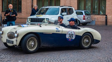 Meldola, İtalya-19 Eylül 2021: Gran Premio Nuvolari 2021.