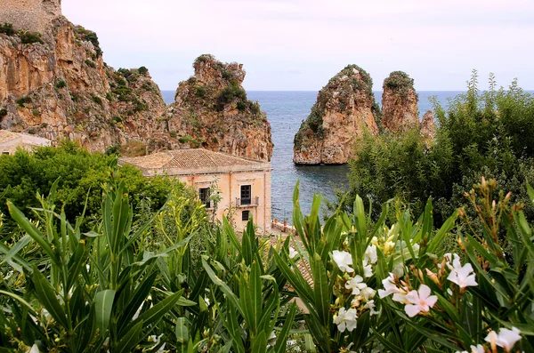 Scopello, Trapani tuzak detay