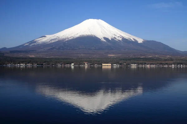 Mt. Fuji, Yamanaka göletten: Yamanashi, Japan