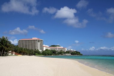 Tumon Guam, Mikronezya Beach'de