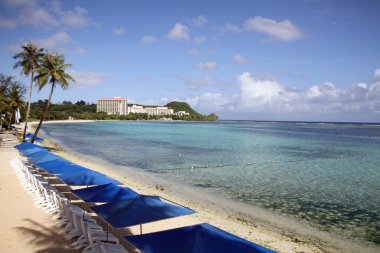 Tumon Guam, Mikronezya Beach'de