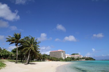 Tumon Guam, Mikronezya Beach'de