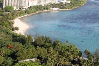 Tumon Guam, Mikronezya Beach'de