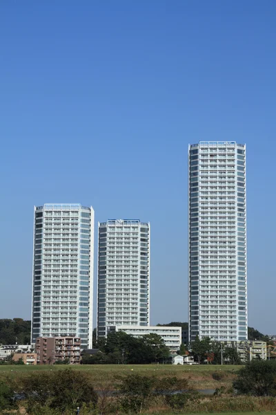 Συγκυριαρχία πολυόροφων κτιρίων στο Futagotamagawa — Φωτογραφία Αρχείου