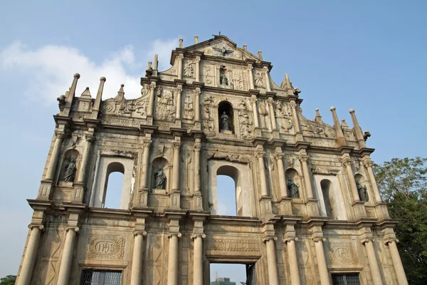 Aziz paul Katedrali Macau kalıntıları — Stok fotoğraf