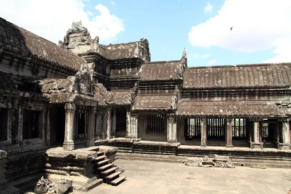 Angkor wat σε siem συγκεντρώνει, Καμπότζη — Φωτογραφία Αρχείου