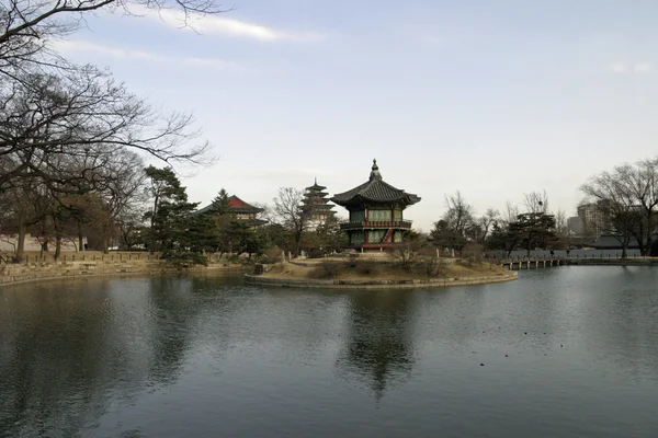 Gyeongbokgung palats i Seoul, Sydkorea — Stockfoto