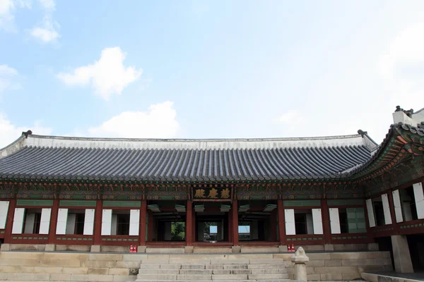 Gyeongbokgung palacio en seúl, Corea del Sur — Foto de Stock