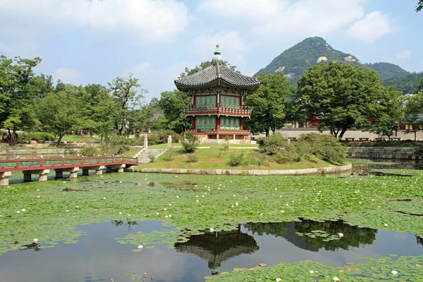 Gyeongbokgung Palast in seoul, Südkorea — Stockfoto