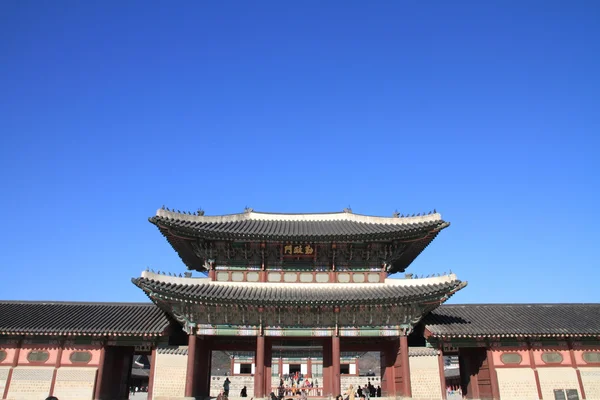 Gyeongbokgung Palast in seoul, Südkorea — Stockfoto