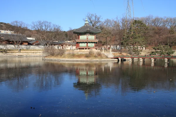 Palazzo gyeongbokgung a Seoul, Corea del Sud — Foto Stock