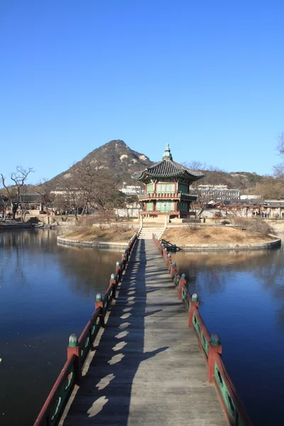 Güney Kore, Seul 'deki gyeongbokgung Sarayı — Stok fotoğraf