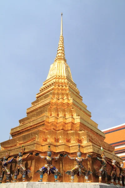 Wat Phra Kaew w Bangkoku, Tajlandia — Zdjęcie stockowe