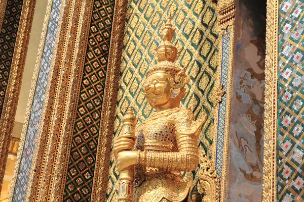 Wat Phra Kaew w Bangkoku, Tajlandia — Zdjęcie stockowe