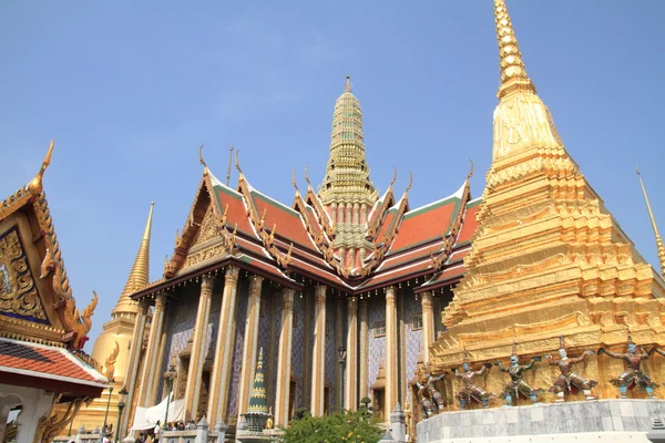 Wat Phra Kaew a Bangkok, Thailandia — Foto Stock