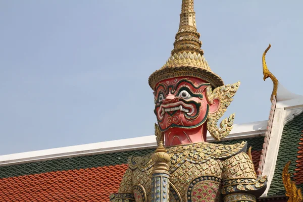 Wat Phra Kaew em Bangkok, Tailândia — Fotografia de Stock