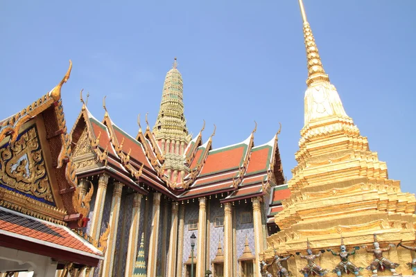 Wat Phra Kaew em Bangkok, Tailândia — Fotografia de Stock