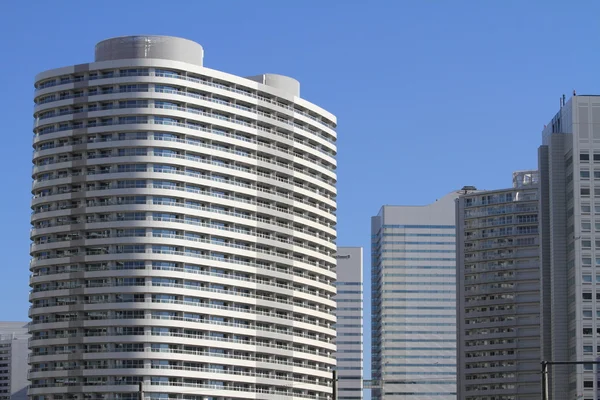 Hochhaus-Eigentumswohnung in yokohama minatomirai 21, Japan — Stockfoto