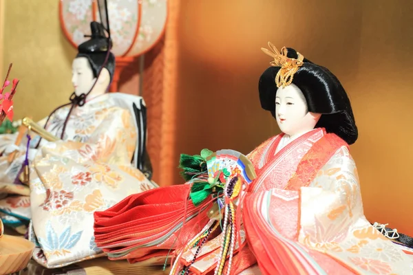 Hina doll (Japanese traditional doll) — Stock Photo, Image