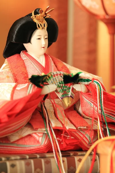 Hina muñeca (muñeca tradicional japonesa ) — Foto de Stock