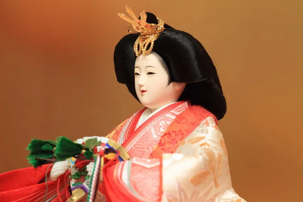 Boneca Hina (Boneca tradicional japonesa ) — Fotografia de Stock