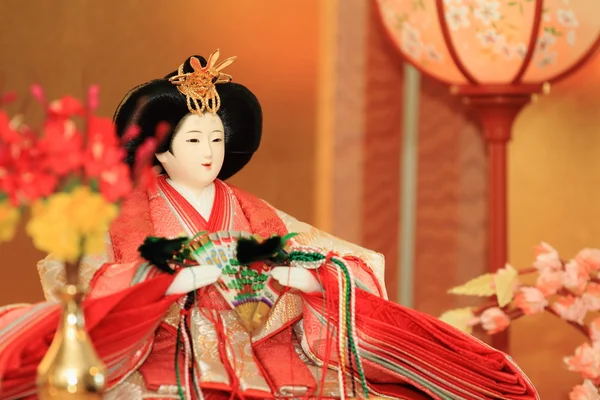 Hina muñeca (muñeca tradicional japonesa ) —  Fotos de Stock