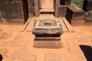 Banteay Srei içinde Angkor, Siem Reap, Kamboçya