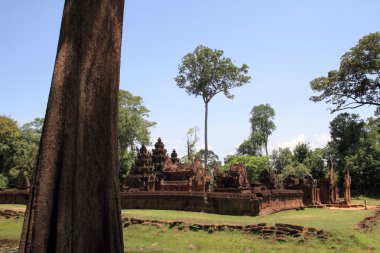 Banteay Srei içinde Angkor, Siem Reap, Kamboçya
