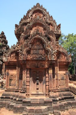 Banteay Srei içinde Angkor, Siem Reap, Kamboçya